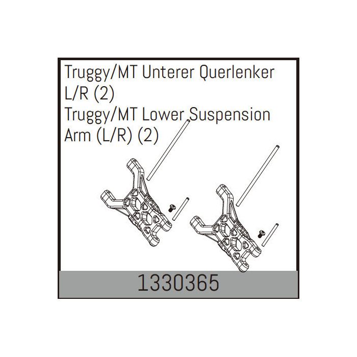 Absima Truggy/MT Lower Suspension Arm (L/R) (2) Absima Truggy/MT Lower Suspension Arm (L/R) (2)
