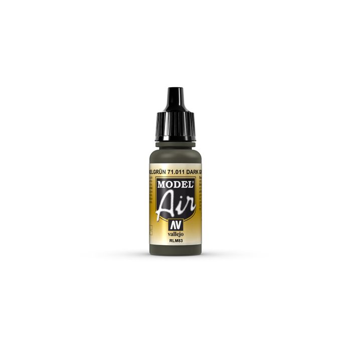 AV Vallejo Model Air 17ml - Dark Green (RLM83) AV Vallejo Model Air 17ml - Dark Green (RLM83)