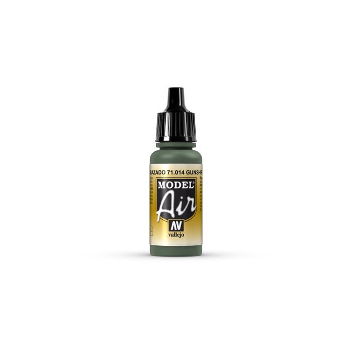 AV Vallejo Model Air 17ml - Gunship Green AV Vallejo Model Air 17ml - Gunship Green