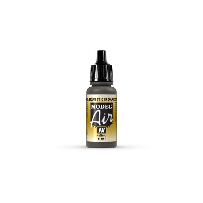 AV Vallejo Model Air 17ml - Dark Green (RLM71)