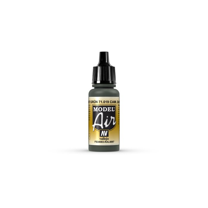 AV Vallejo Model Air 17ml - Camouflage Dark Green AV Vallejo Model Air 17ml - Camouflage Dark Green