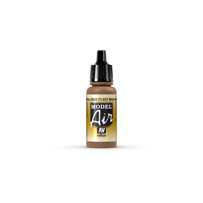 AV Vallejo Model Air 17ml - Mud Brown AV Vallejo Model Air 17ml - Mud Brown