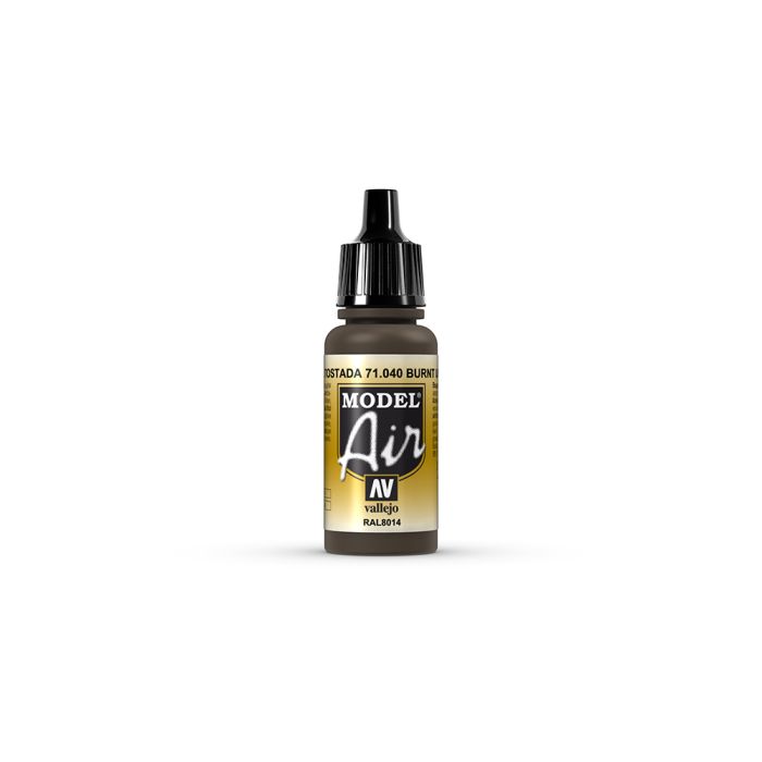 AV Vallejo Model Air 17ml - Burnt Umber AV Vallejo Model Air 17ml - Burnt Umber