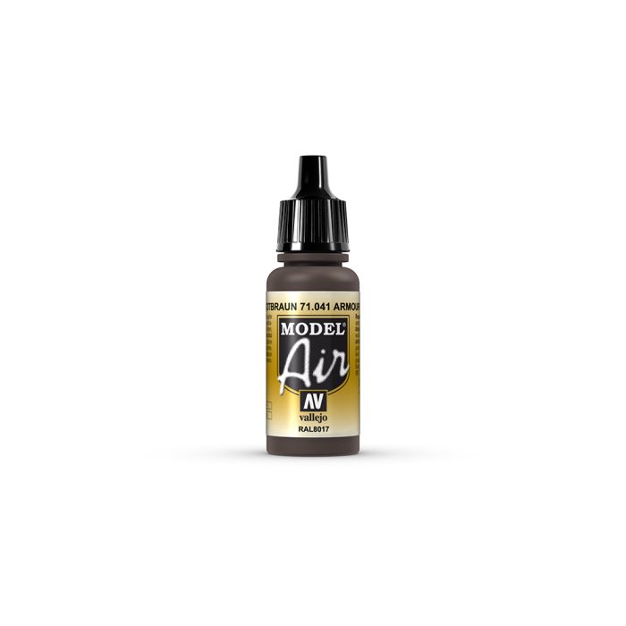 AV Vallejo Model Air 17ml - Armour Brown