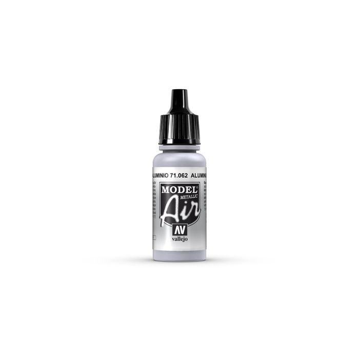 AV Vallejo Model Air 17ml - Aluminium (Metallic) AV Vallejo Model Air 17ml - Aluminium (Metallic)