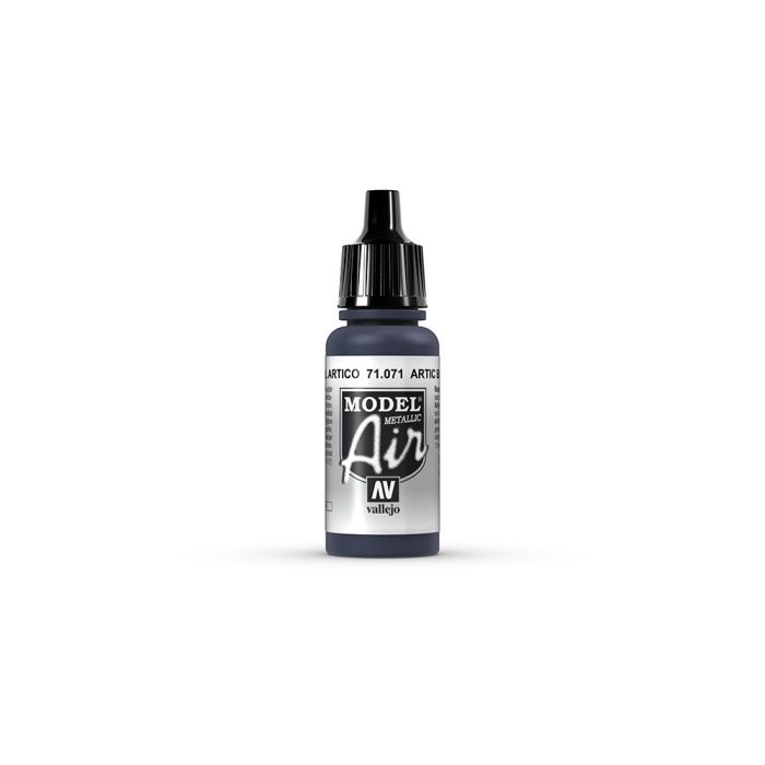 AV Vallejo Model Air 17ml - Artic Blue (Metallic)