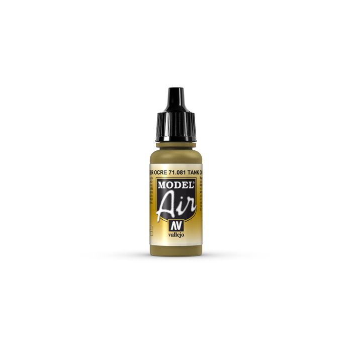 AV Vallejo Model Air 17ml - Tank Ochre 1943 AV Vallejo Model Air 17ml - Tank Ochre 1943