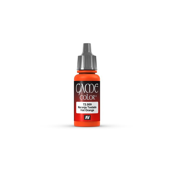 AV Vallejo Game Color 17ml - Hot Orange AV Vallejo Game Color 17ml - Hot Orange