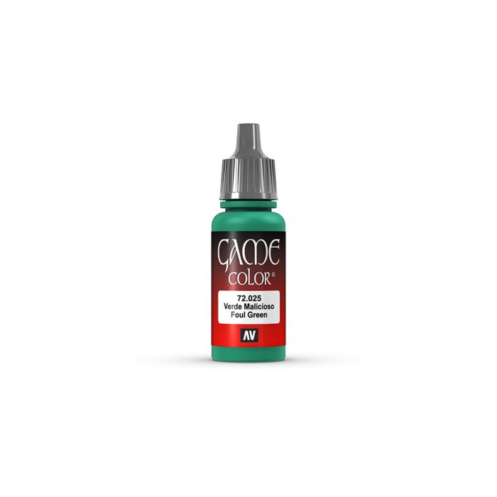AV Vallejo Game Color 17ml - Foul Green AV Vallejo Game Color 17ml - Foul Green