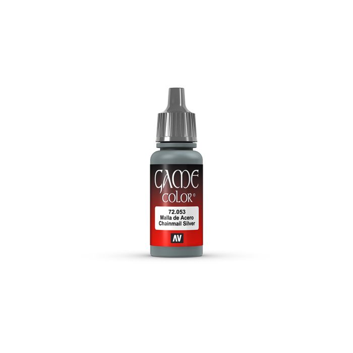AV Vallejo Game Color 17ml - Chainmail Silver AV Vallejo Game Color 17ml - Chainmail Silver