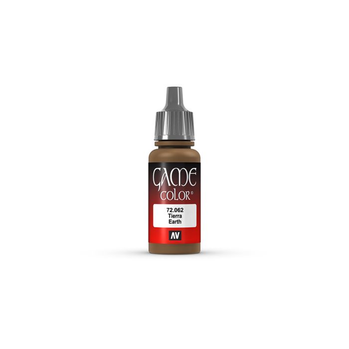 AV Vallejo Game Color 17ml - Earth AV Vallejo Game Color 17ml - Earth