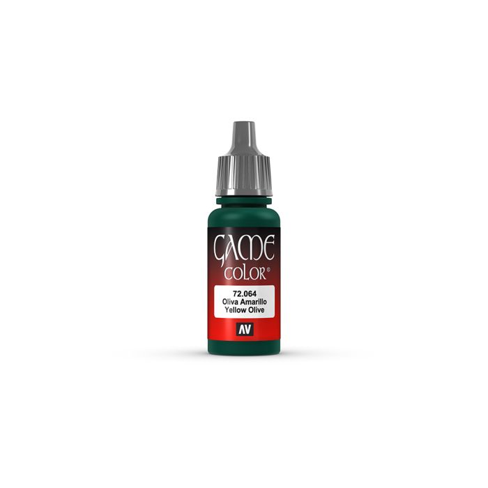 AV Vallejo Game Color 17ml - Yellow Olive AV Vallejo Game Color 17ml - Yellow Olive
