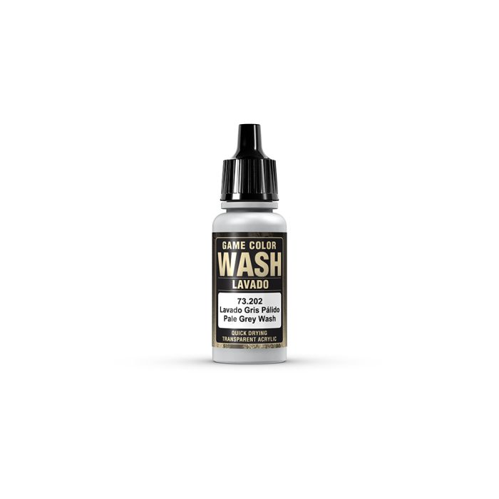 AV Vallejo Game Washes 17ml - Pale Grey AV Vallejo Game Washes 17ml - Pale Grey