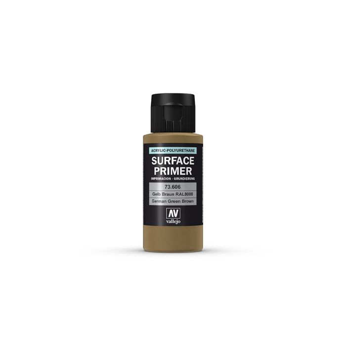 AV Vallejo Polyurethane - Primer German Green Brown (RAL 8000) 60ml
