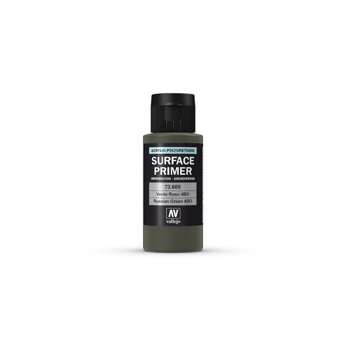 AV Vallejo Polyurethane - Primer Russian Green 4BO 60ml AV Vallejo Polyurethane - Primer Russian Green 4BO 60ml