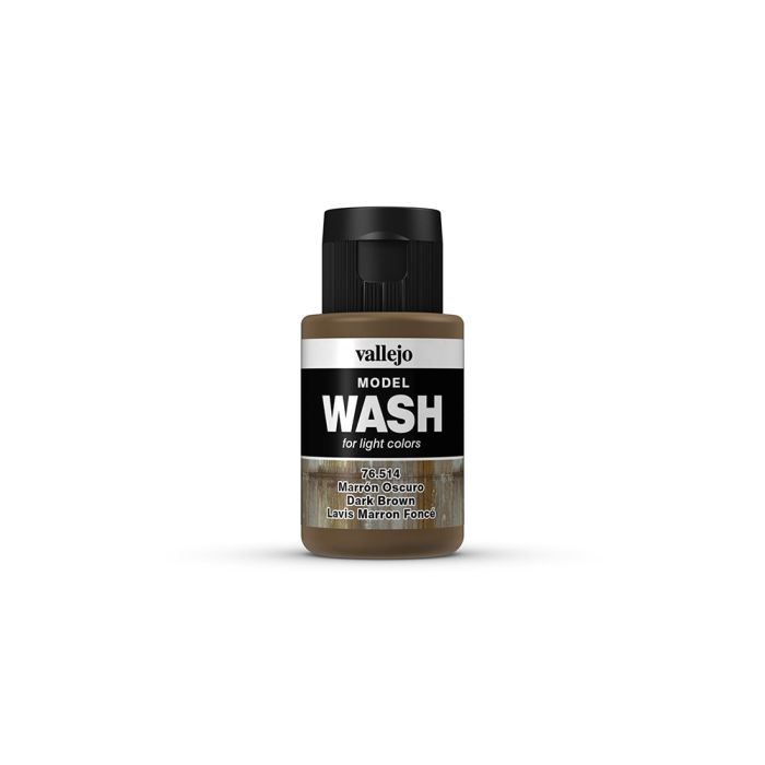 AV Vallejo Model Wash 35ml - Dark Brown Wash AV Vallejo Model Wash 35ml - Dark Brown Wash