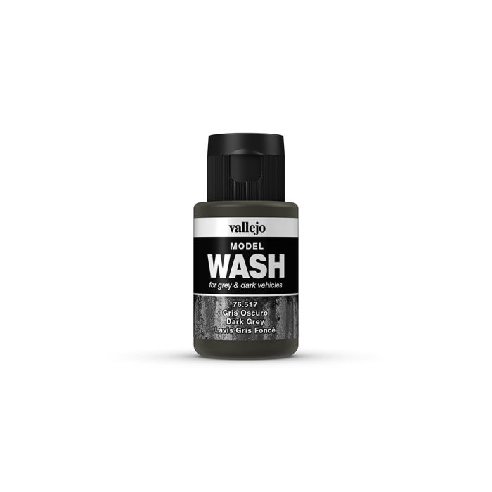 AV Vallejo Model Wash 35ml - Dark Grey Wash AV Vallejo Model Wash 35ml - Dark Grey Wash