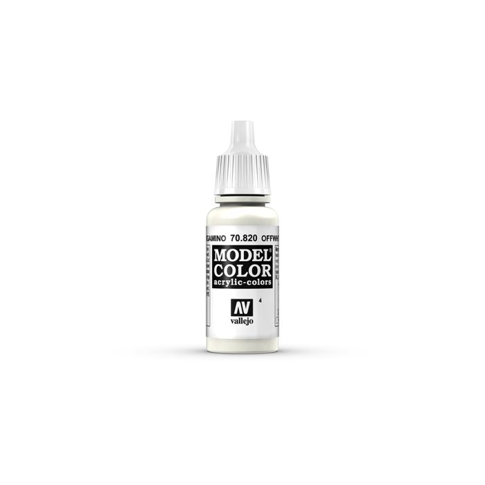AV Vallejo Model Color 17ml - Offwhite AV Vallejo Model Color 17ml - Offwhite