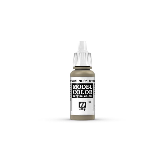 AV Vallejo Model Color 17ml - German Cam Beige WWII AV Vallejo Model Color 17ml - German Cam Beige WWII