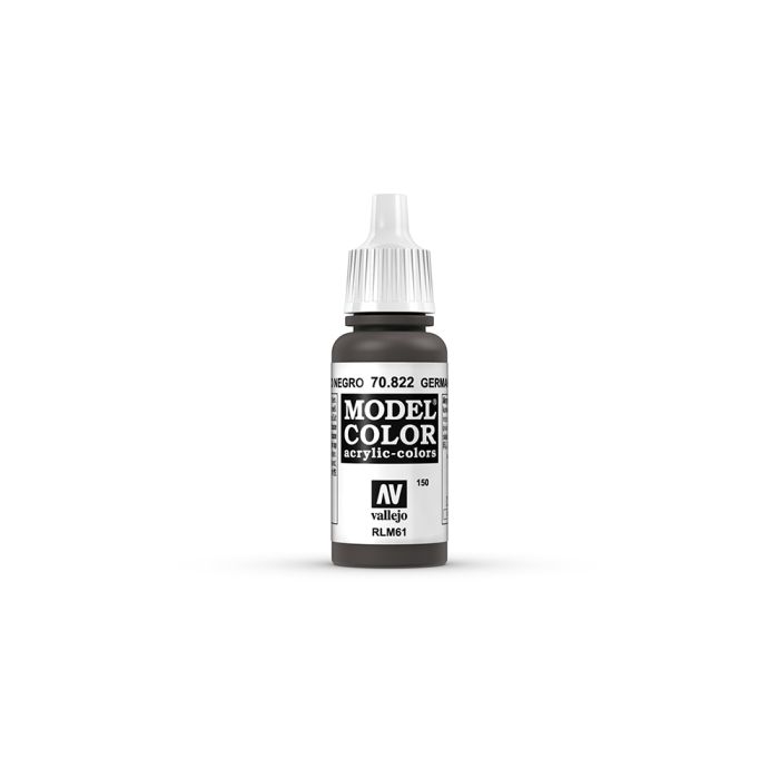 AV Vallejo Model Color 17ml - German Cam Black Brown AV Vallejo Model Color 17ml - German Cam Black Brown