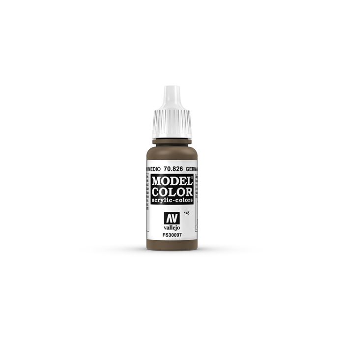AV Vallejo Model Color 17ml - German Cam Medium Brown AV Vallejo Model Color 17ml - German Cam Medium Brown