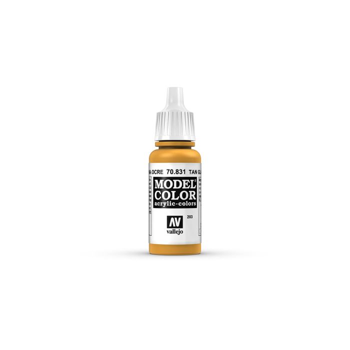 AV Vallejo Model Color 17ml - Tan Glaze AV Vallejo Model Color 17ml - Tan Glaze