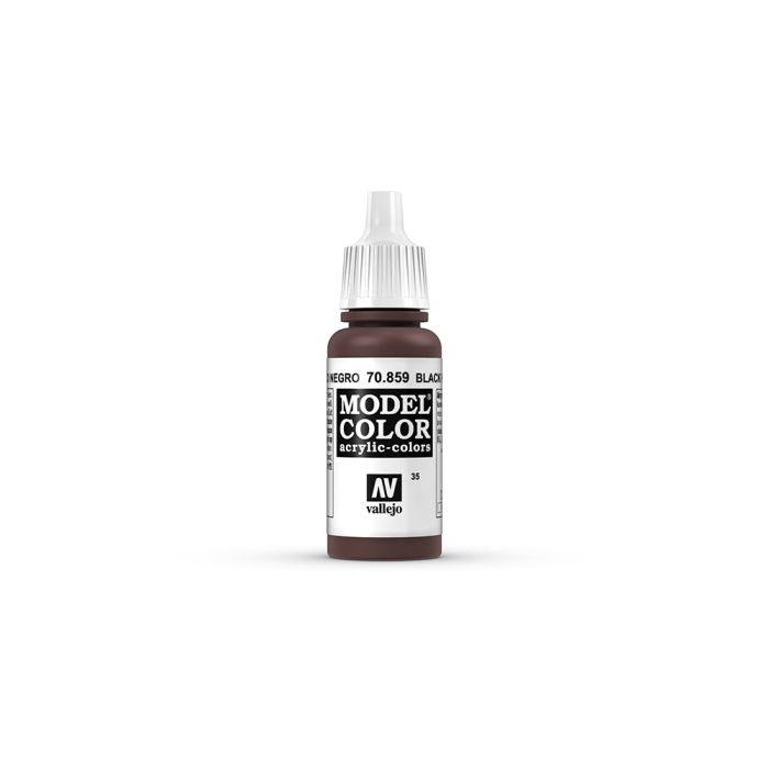 AV Vallejo Model Color 17ml - Black Red (Cadmium Brown) AV Vallejo Model Color 17ml - Black Red (Cadmium Brown)