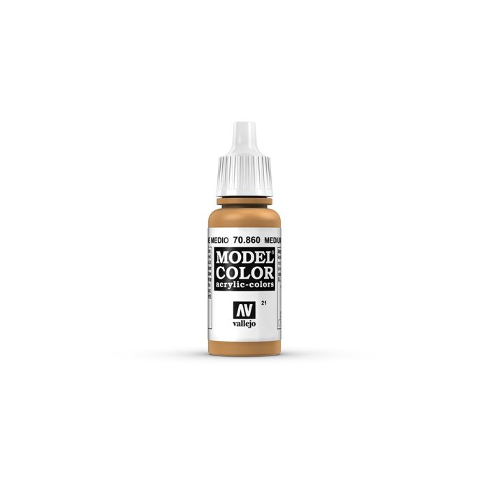 AV Vallejo Model Color 17ml - Medium Fleshtone AV Vallejo Model Color 17ml - Medium Fleshtone