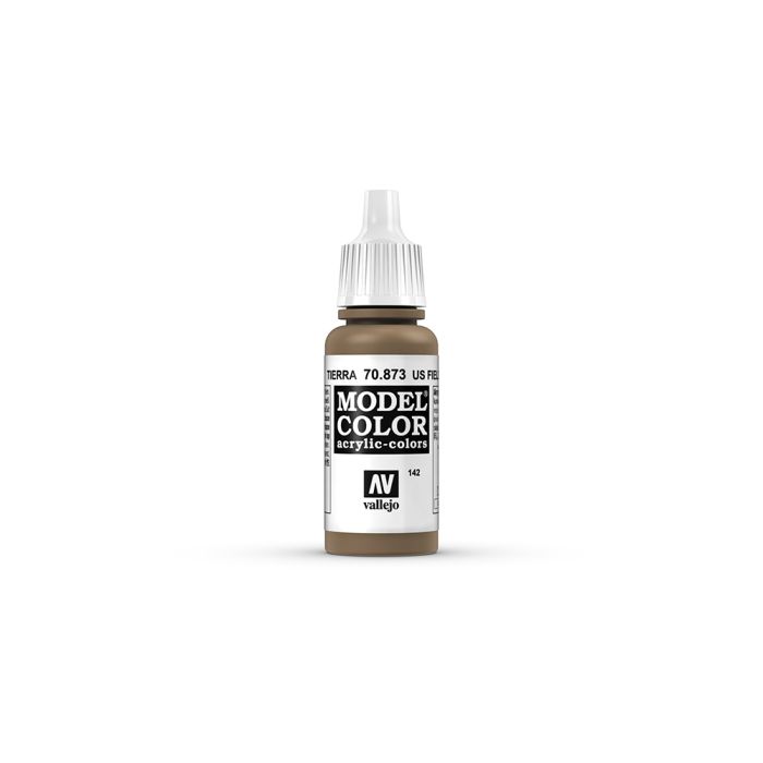 AV Vallejo Model Color 17ml - US Field Drab AV Vallejo Model Color 17ml - US Field Drab