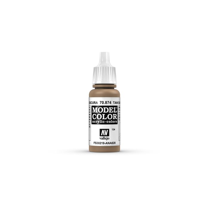 AV Vallejo Model Color 17ml - US Tan Earth AV Vallejo Model Color 17ml - US Tan Earth