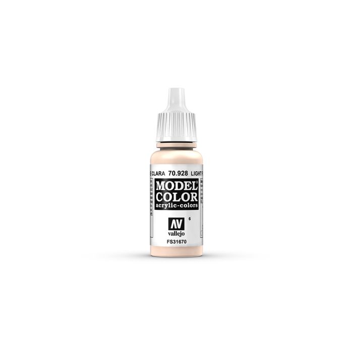 AV Vallejo Model Color 17ml - Light Flesh AV Vallejo Model Color 17ml - Light Flesh