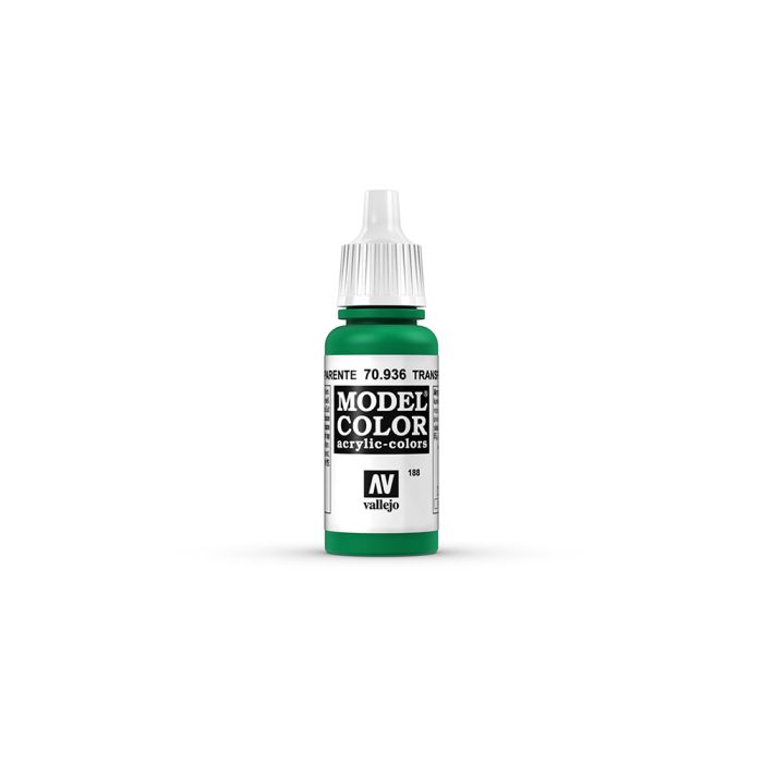 AV Vallejo Model Color 17ml - Transparent Green AV Vallejo Model Color 17ml - Transparent Green