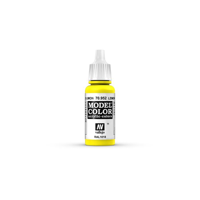 AV Vallejo Model Color 17ml - Lemon Yellow AV Vallejo Model Color 17ml - Lemon Yellow