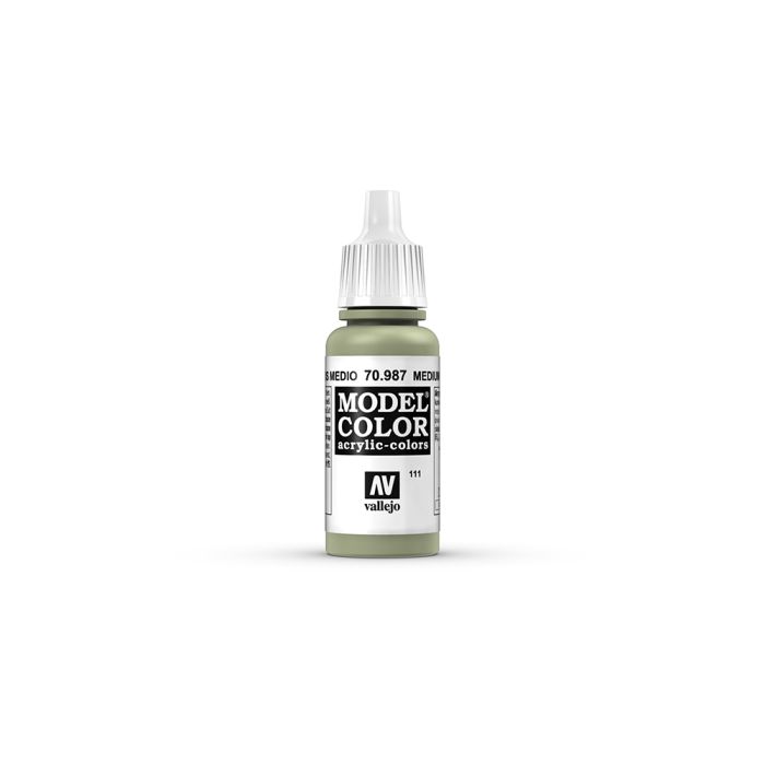 AV Vallejo Model Color 17ml - Medium Grey AV Vallejo Model Color 17ml - Medium Grey
