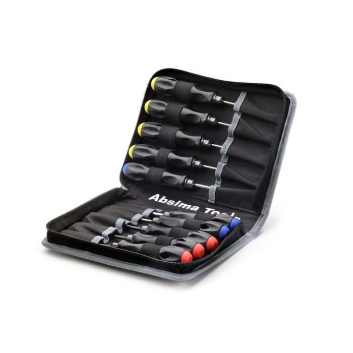 Absima High Performance Tool Set (10 pcs.) incl. Bag Absima High Performance Tool Set (10 pcs.) incl. Bag