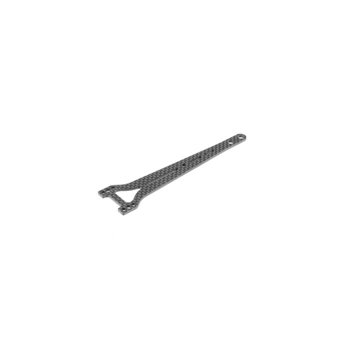 Xray X4F Graphite Upper Deck - Split Rear - 2.0mm (XR301076) Xray X4F Graphite Upper Deck - Split Rear - 2.0mm (XR301076)
