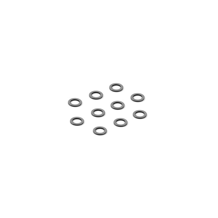 Xray Alu Shim 3X5X0.5mm - Black (10) (XR303142-K) Xray Alu Shim 3X5X0.5mm - Black (10) (XR303142-K)