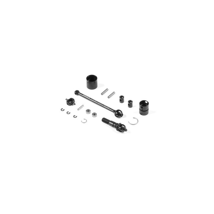 Xray X4 ECS BB Sc Drive Shaft 58mm - Hudy Spring Steelâ„¢ - Complete Set (XR305335) Xray X4 ECS BB Sc Drive Shaft 58mm - Hudy Spring Steelâ„¢ - Complete Set (XR305335)