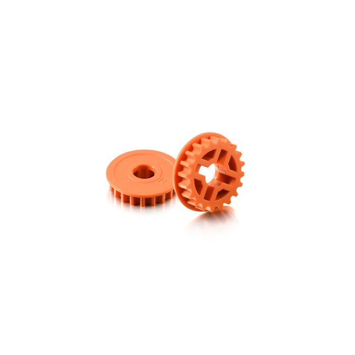 Xray Fixed Pulley 20T - Low Friction - Graphite (2) (XR305577-O)