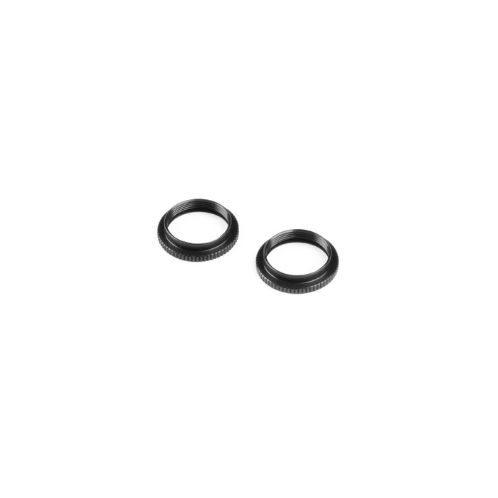 Xray XLP Alu Shock Adjustable Nut - Black (2) (XR308045-K) Xray XLP Alu Shock Adjustable Nut - Black (2) (XR308045-K)
