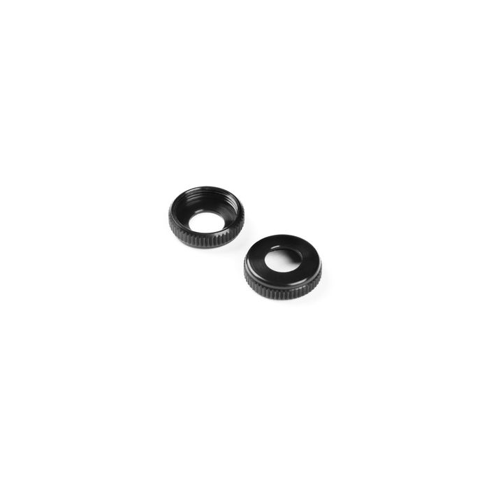Xray XLP Alu Cap For Shock Body - Black (2) (XR308328-K) Xray XLP Alu Cap For Shock Body - Black (2) (XR308328-K)