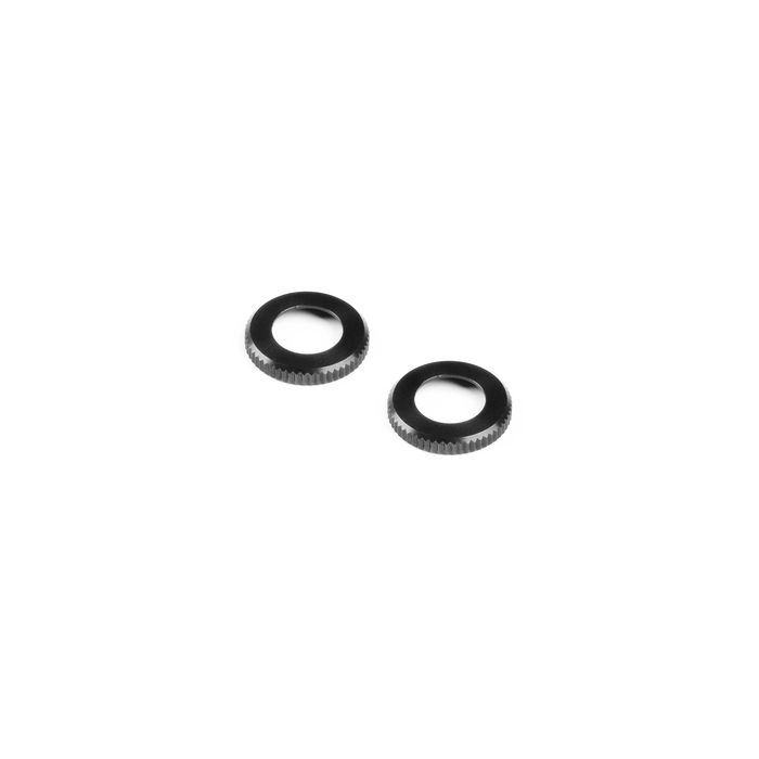 Xray XLP Alu Shock Cap-Nut - Black (2) (XR308355-K) Xray XLP Alu Shock Cap-Nut - Black (2) (XR308355-K)