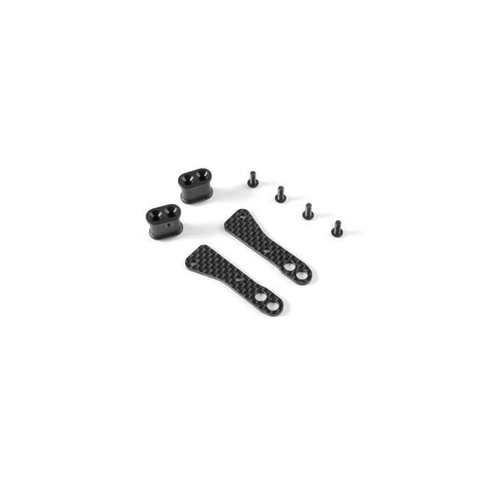 Xray Graphite Chassis Side Guard Brace - Soft (2) (XR321266) Xray Graphite Chassis Side Guard Brace - Soft (2) (XR321266)