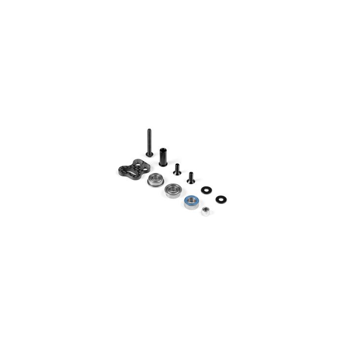 Xray X8 Graphite Belt Tensioner Holder With Ball Bearings - Set (XR343079) Xray X8 Graphite Belt Tensioner Holder With Ball Bearings - Set (XR343079)