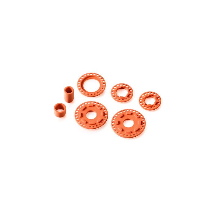 Xray Composite Belt Pulley Cover Set - Graphite (XR345800-O) Xray Composite Belt Pulley Cover Set - Graphite (XR345800-O)