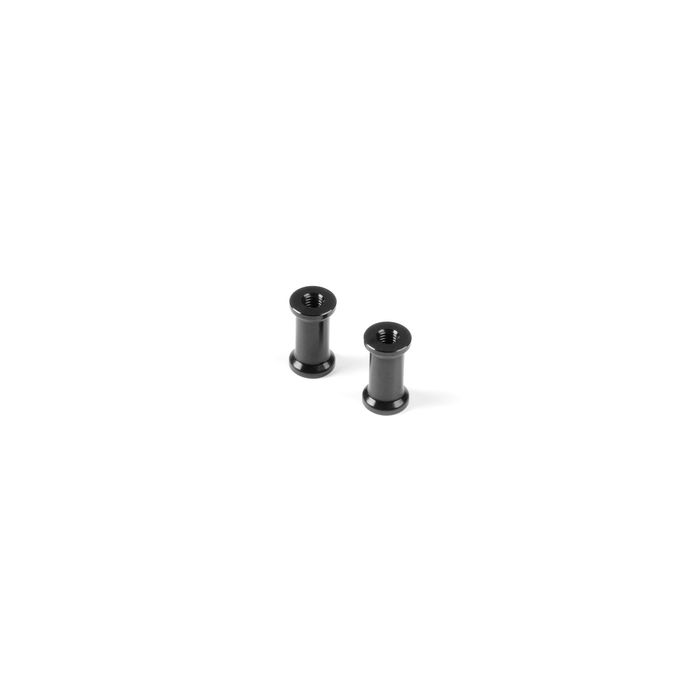 Xray X8 Alu Mount 12mm - Black - Swiss 7075 T6 (2) (XR346313)