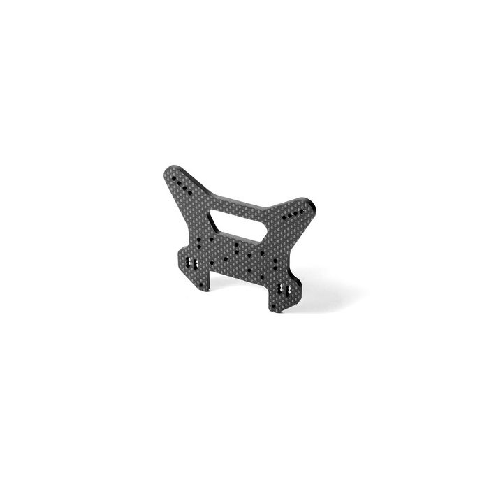 Xray XB8 Graphite Rear Shock Tower - CNC Machined (XR353052) Xray XB8 Graphite Rear Shock Tower - CNC Machined (XR353052)