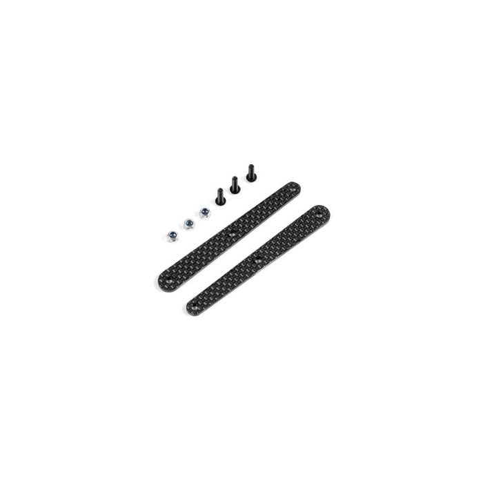 Xray Graphite Insert For Short Rear Composite Brace - Set (XR353281)