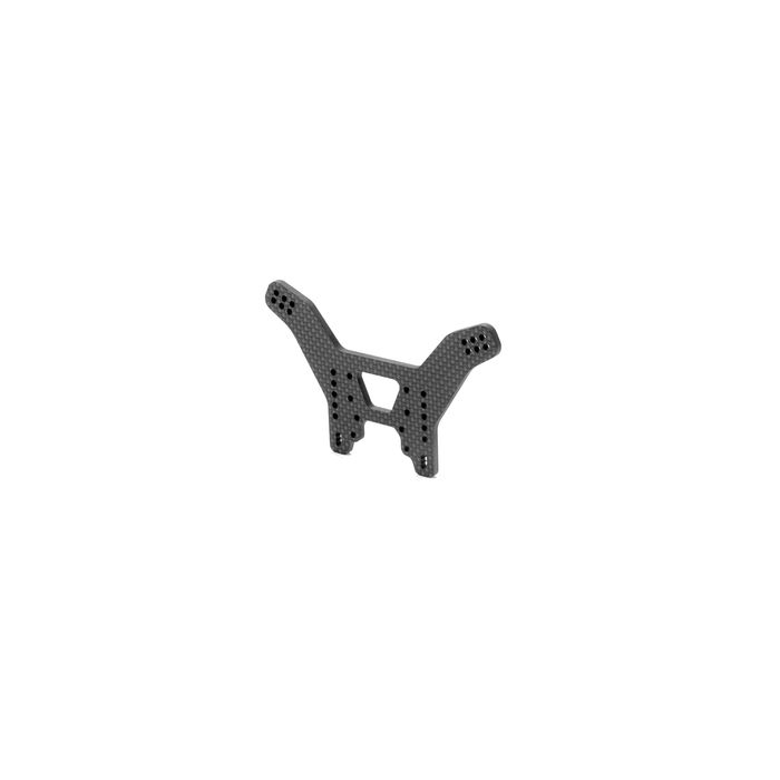 Xray XT4 Graphite Shock Tower For Hs Bulkhead - Rear - 3.5mm (XR363086)