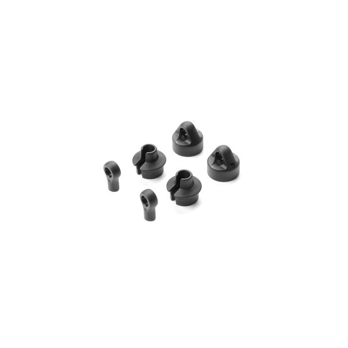 Xray Composite Shock Parts For 2 Shocks - Big Bore (XR368013) Xray Composite Shock Parts For 2 Shocks - Big Bore (XR368013)